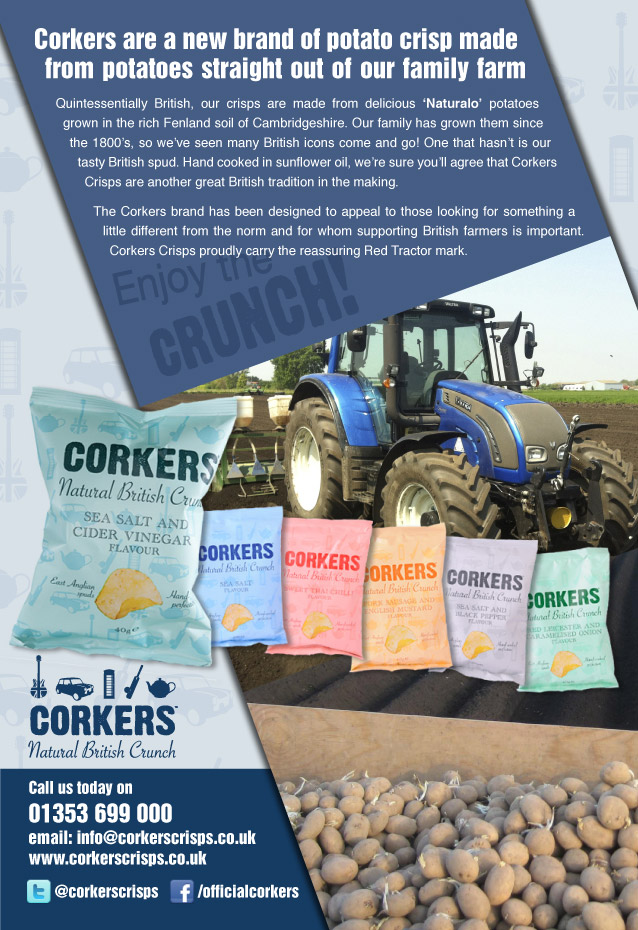 Corkers Natural British Crunch